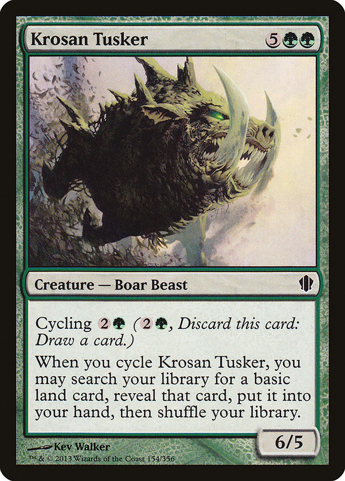 Krosan Tusker [Commander 2013] Magic: The Gathering