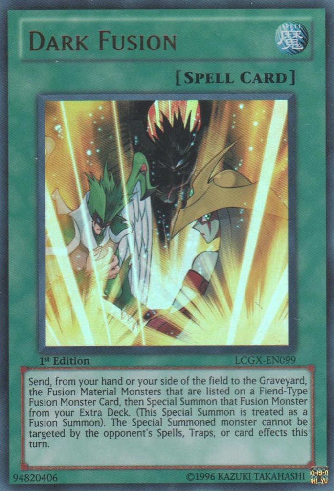 Dark Fusion [LCGX-EN099] Ultra Rare Yu-Gi-Oh!