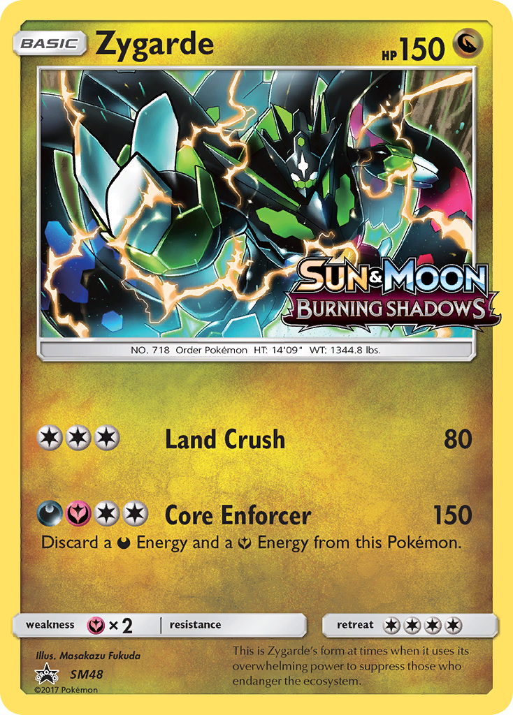 Zygarde (SM48) (Prerelease Promo) [Sun & Moon: Black Star Promos] Pokémon