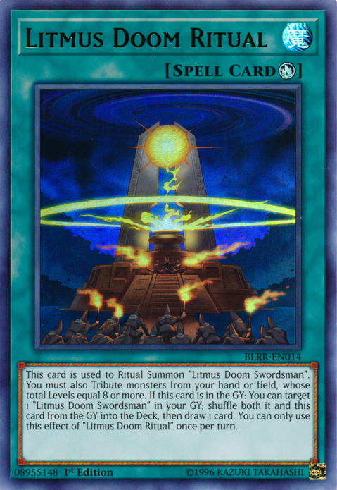 Litmus Doom Ritual [BLRR-EN014] Ultra Rare Yu-Gi-Oh!