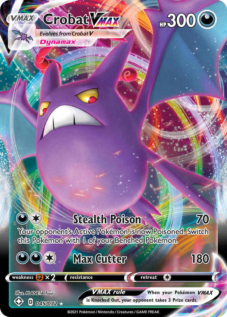 Crobat VMAX (045/072) [Sword & Shield: Shining Fates] Pokémon