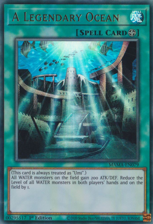 A Legendary Ocean [MAMA-EN079] Ultra Rare Yu-Gi-Oh!