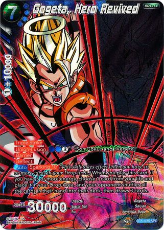 Gogeta, Hero Revived (SPR) (BT5-038) [Miraculous Revival] Dragon Ball Super