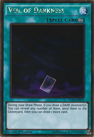 Veil of Darkness [PGL2-EN071] Gold Rare Yu-Gi-Oh!