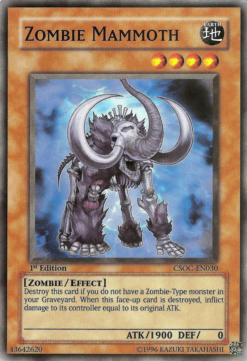 Zombie Mammoth [CSOC-EN030] Common Yu-Gi-Oh!