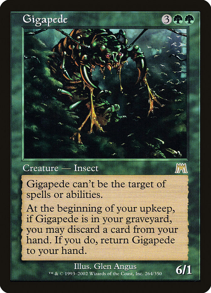 Gigapede [Onslaught] Magic: The Gathering