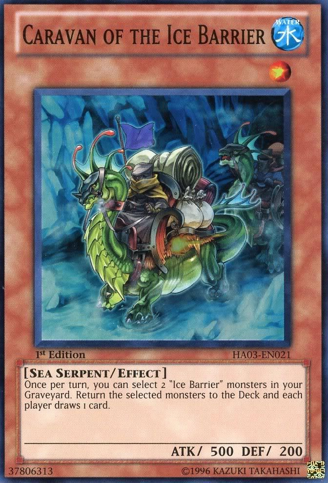 Caravan of the Ice Barrier [HA03-EN021] Super Rare Yu-Gi-Oh!