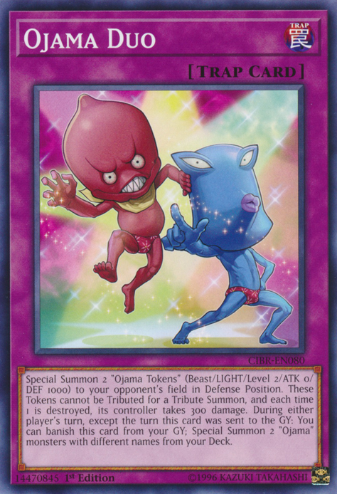 Ojama Duo [CIBR-EN080] Short Print Yu-Gi-Oh!