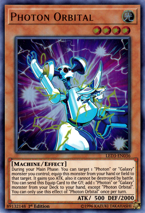 Photon Orbital [LED3-EN036] Ultra Rare Yu-Gi-Oh!