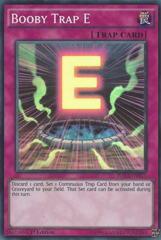 Booby Trap E [WIRA-EN013] Super Rare Yu-Gi-Oh!