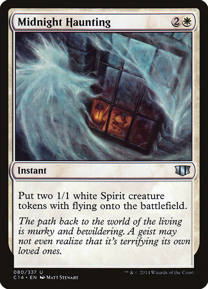 Midnight Haunting [Commander 2014] Magic: The Gathering