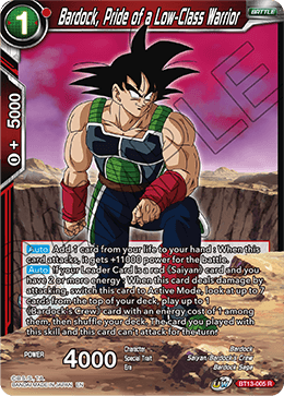 Bardock, Pride of a Low-Class Warrior (Rare) (BT13-005) [Supreme Rivalry] Dragon Ball Super