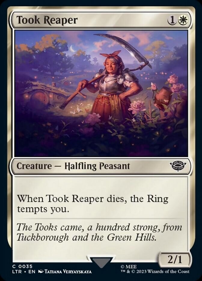 Took Reaper [The Lord of the Rings: Tales of Middle-Earth] Magic: The Gathering