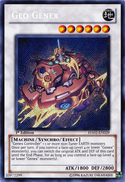 Geo Genex [HA02-EN029] Secret Rare Yu-Gi-Oh!