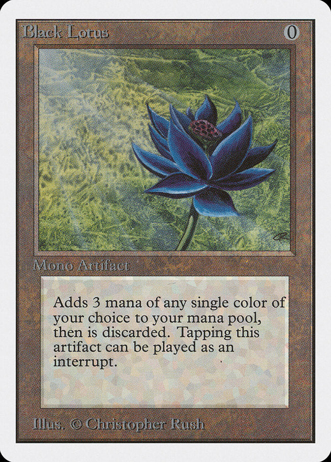 Black Lotus [Unlimited Edition] Magic: The Gathering