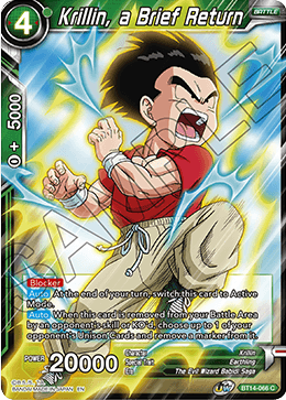 Krillin, a Brief Return (BT14-066) [Cross Spirits] Dragon Ball Super