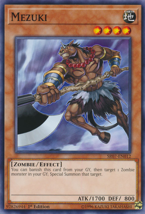 Mezuki [SR07-EN012] Common Yu-Gi-Oh!