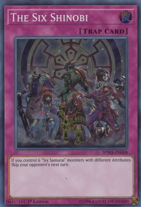 The Six Shinobi [SPWA-EN008] Super Rare Yu-Gi-Oh!