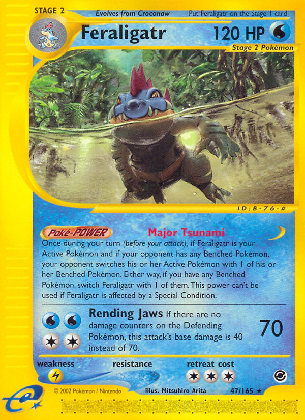 Feraligatr (47/165) [Expedition: Base Set] Pokémon