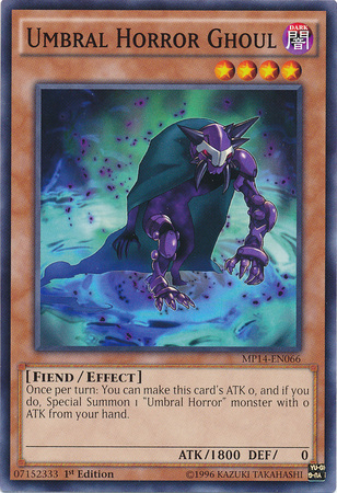 Umbral Horror Ghoul [MP14-EN066] Common Yu-Gi-Oh!