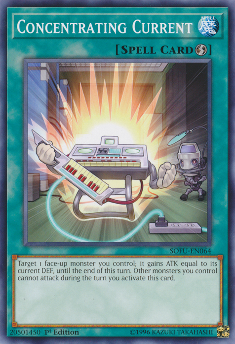 Concentrating Current [SOFU-EN064] Common Yu-Gi-Oh!