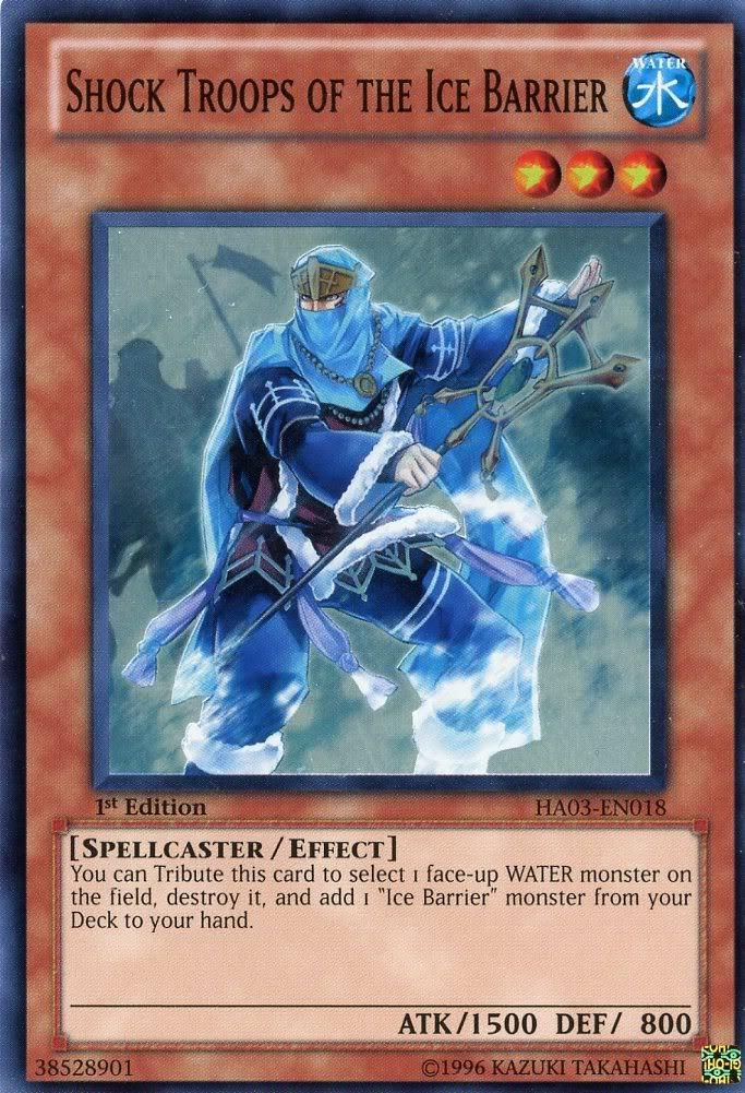 Shock Troops of the Ice Barrier [HA03-EN018] Super Rare Yu-Gi-Oh!