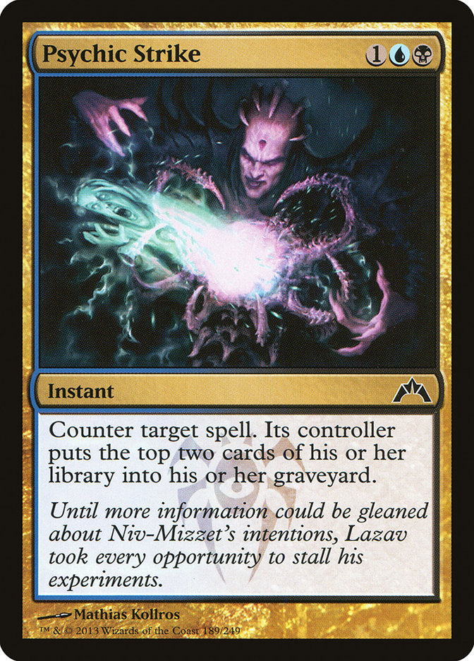 Psychic Strike [Gatecrash] Magic: The Gathering