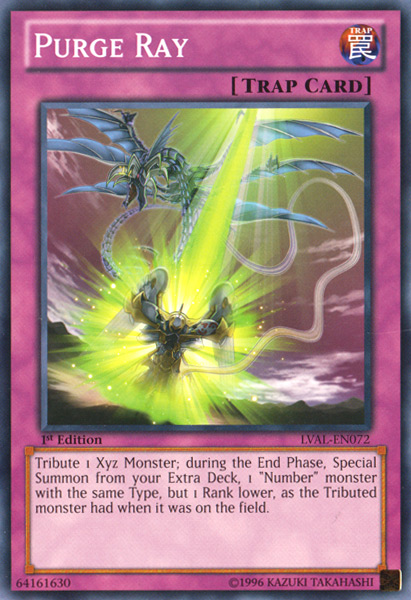 Purge Ray [LVAL-EN072] Common Yu-Gi-Oh!