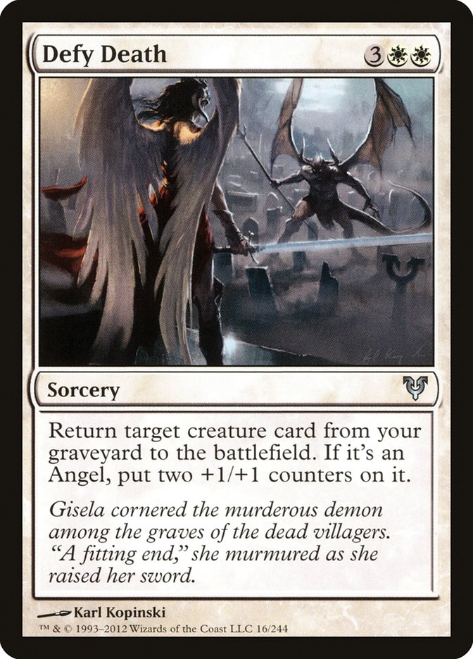 Defy Death [Avacyn Restored] Magic: The Gathering