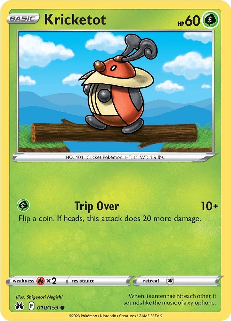 Kricketot (010/159) [Sword & Shield: Crown Zenith] Pokémon