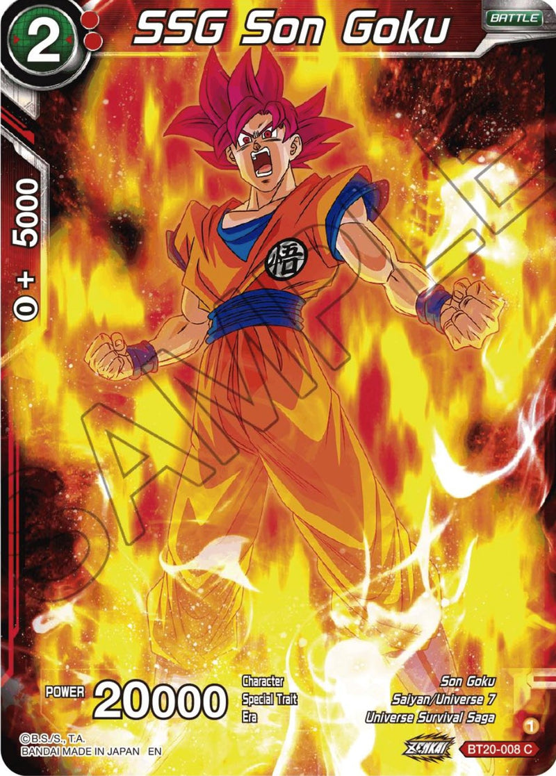 SSG Son Goku (BT20-008) [Power Absorbed] Dragon Ball Super