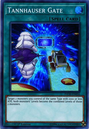 Tannhauser Gate [INCH-EN056] Super Rare Yu-Gi-Oh!