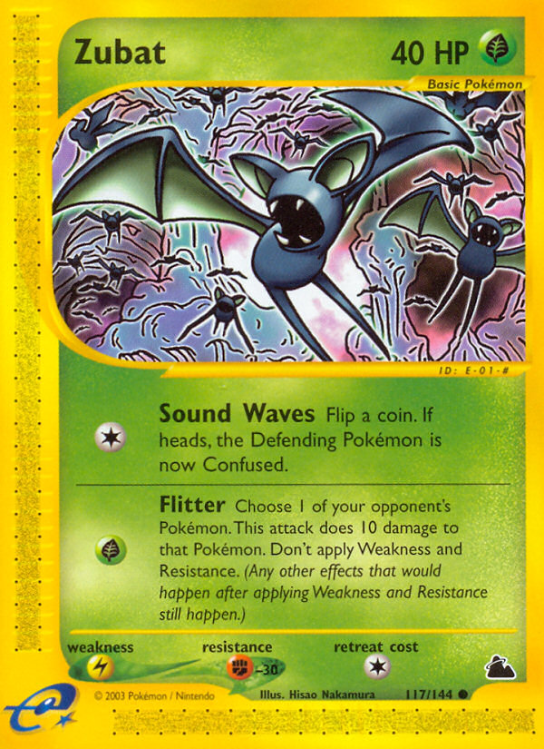 Zubat (117/144) [Skyridge] Pokémon