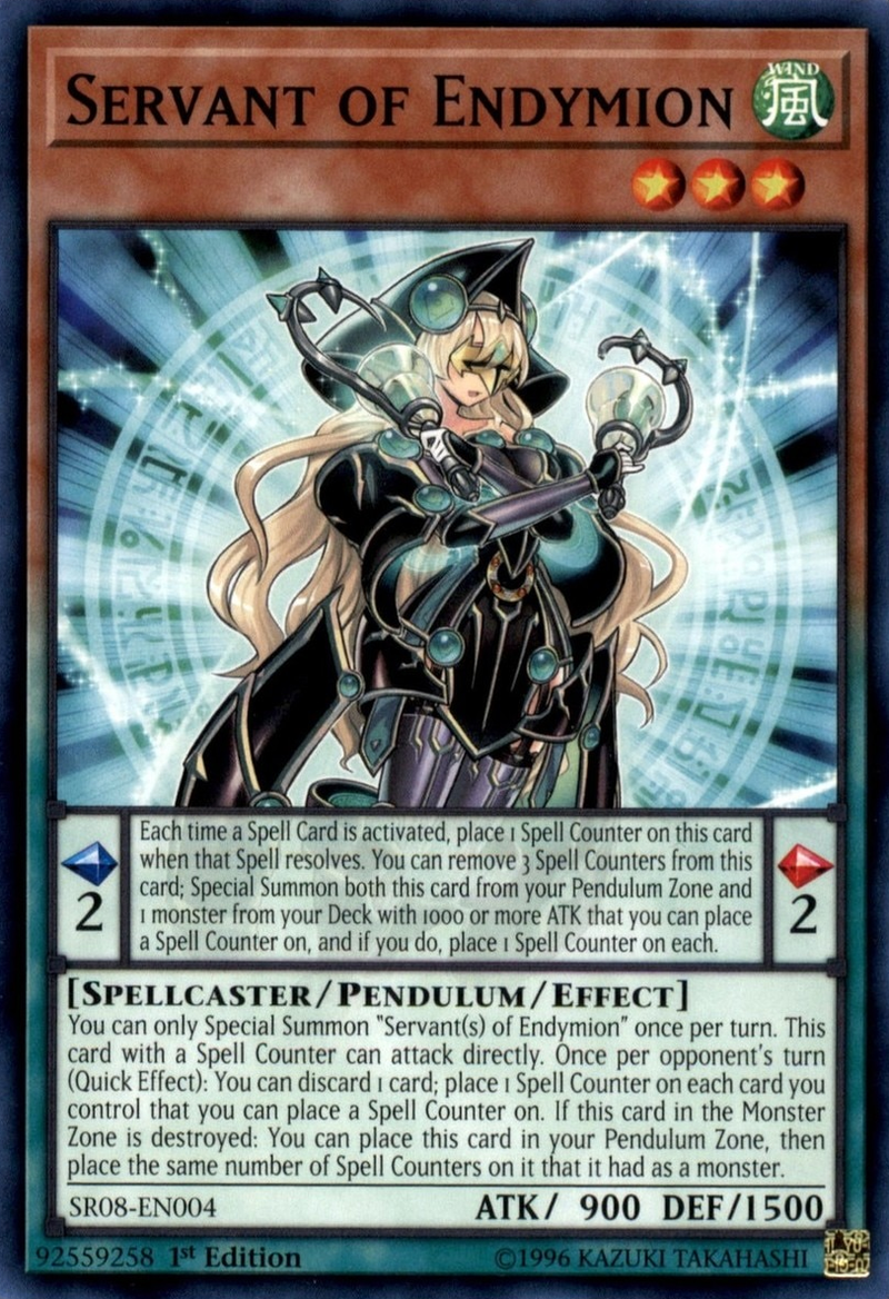 Servant of Endymion [SR08-EN004] Common Yu-Gi-Oh!