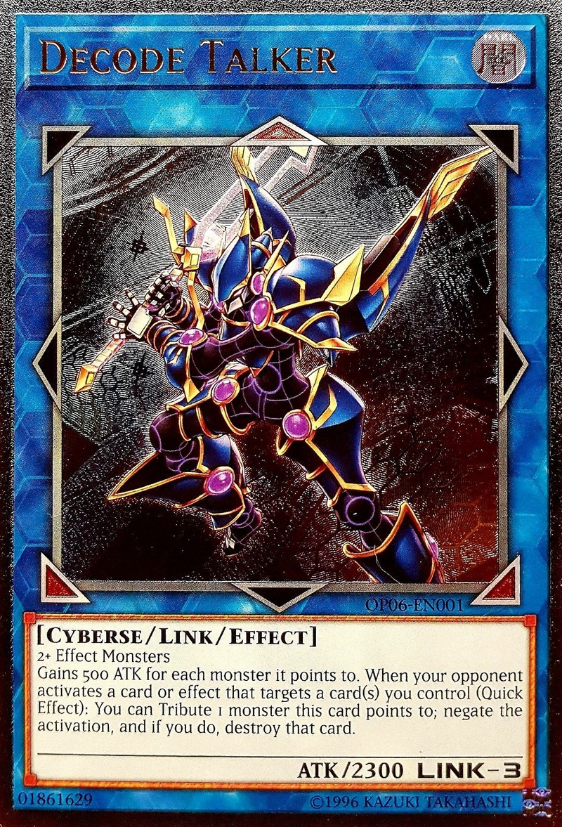 Decode Talker [OP06-EN001] Ultimate Rare Yu-Gi-Oh!