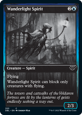 Wanderlight Spirit [Innistrad: Double Feature] Magic: The Gathering