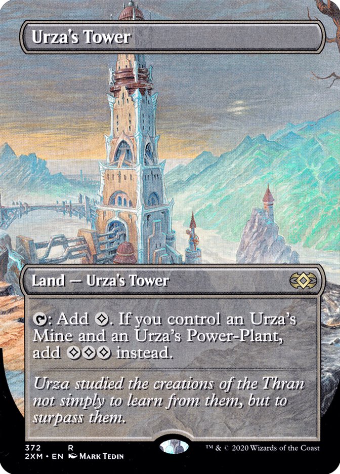 Urza's Tower (Toppers) [Double Masters] Magic: The Gathering