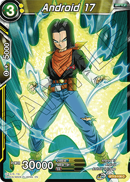 Android 17 (Common) (BT13-108) [Supreme Rivalry] Dragon Ball Super