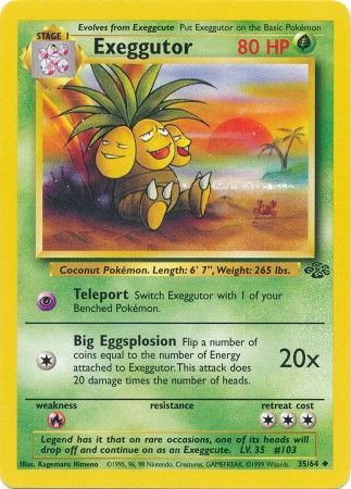 Exeggutor (35/64) [Jungle Unlimited] Pokémon