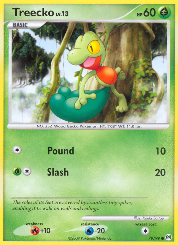 Treecko (79/99) [Platinum: Arceus] Pokémon