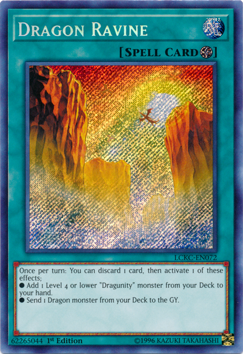 Dragon Ravine [LCKC-EN072] Secret Rare Yu-Gi-Oh!