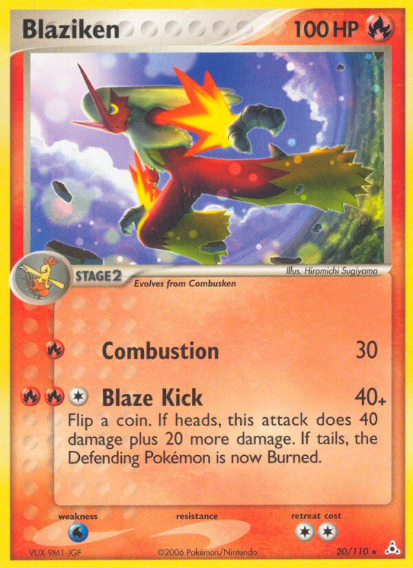 Blaziken (20/110) [EX: Holon Phantoms] Pokémon