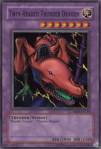 Twin-Headed Thunder Dragon [MRD-EN120] Super Rare Yu-Gi-Oh!