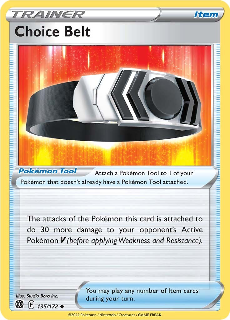 Choice Belt (135/172) [Sword & Shield: Brilliant Stars] Pokémon