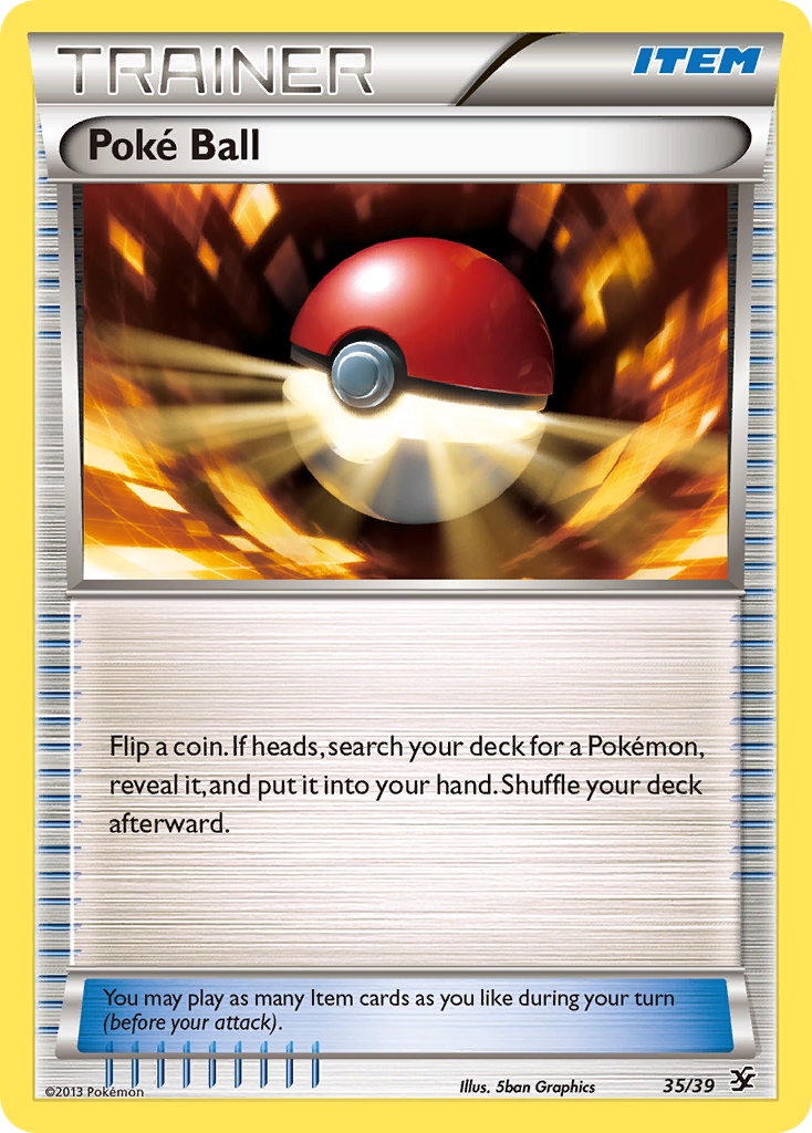 Poke Ball (35/39) [XY: Kalos Starter Set] Pokémon