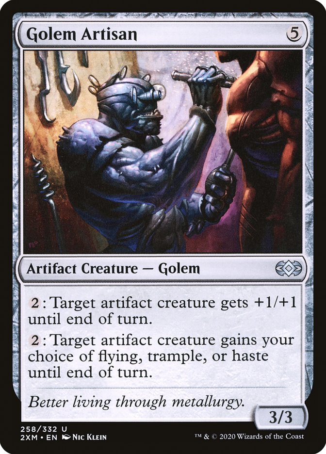 Golem Artisan [Double Masters] Magic: The Gathering