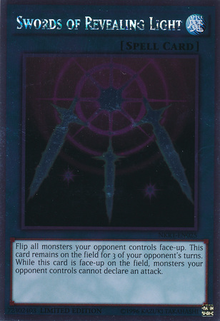 Swords of Revealing Light [NKRT-EN025] Platinum Rare Yu-Gi-Oh!