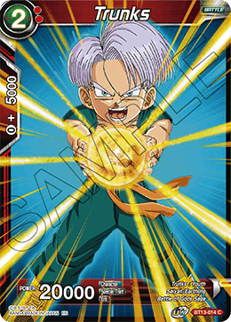 Trunks (Common) (BT13-014) [Supreme Rivalry] Dragon Ball Super