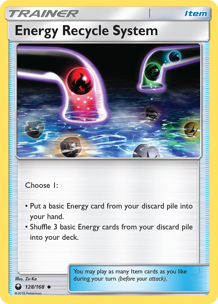 Energy Recycle System (128/168) [Sun & Moon: Celestial Storm] Pokémon