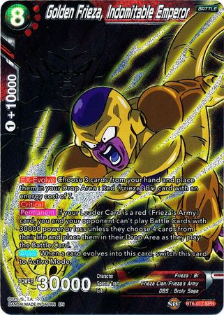 Golden Frieza, Indomitable Emperor (SPR) (BT6-017_SPR) [Destroyer Kings] Dragon Ball Super